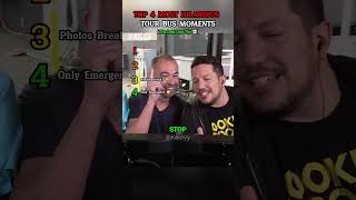 Top 4 Most Hilarious Tour Bus Moments Impractical Jokers 🤣