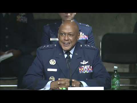 Senate Armed Services Nomination Hearing with Gen. Anthony Cotton for STRATCOM Commander