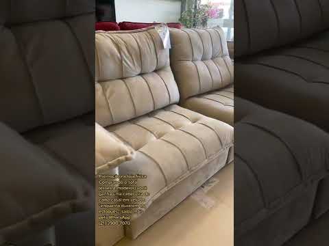 Super promoção na loja física Estrela Móveis, compre um sofá da promoção e ganhe 1 cabeceira casal