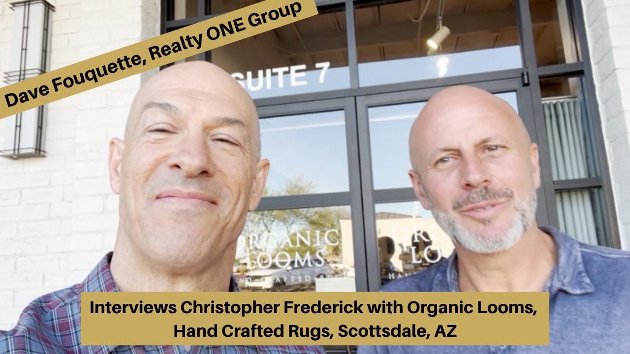 Christopher Frederick of Organic Looms, Hand Crafted Rugs - Interview by Dave Fouquette