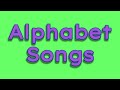 Alphabet Songs ABC Songs With Letter Zed Uppercase And Lowercase Learning The Alphabet