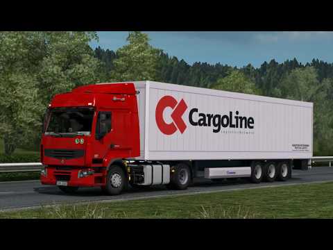 ETS2 Renault Premium 460 Edinburgh - Carlisle