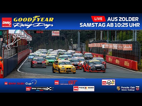 🔴 2. Lauf DMV Goodyear Racing Days - Zolder - 27.04.2024 - Live