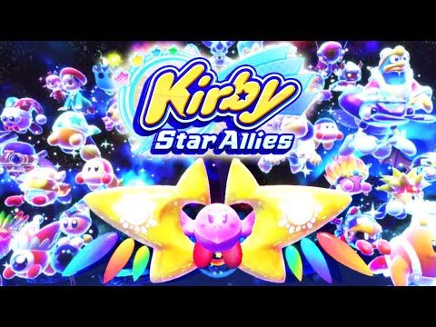 Kirby Star Allies - Full Game - No Damage 100% Walkthrough