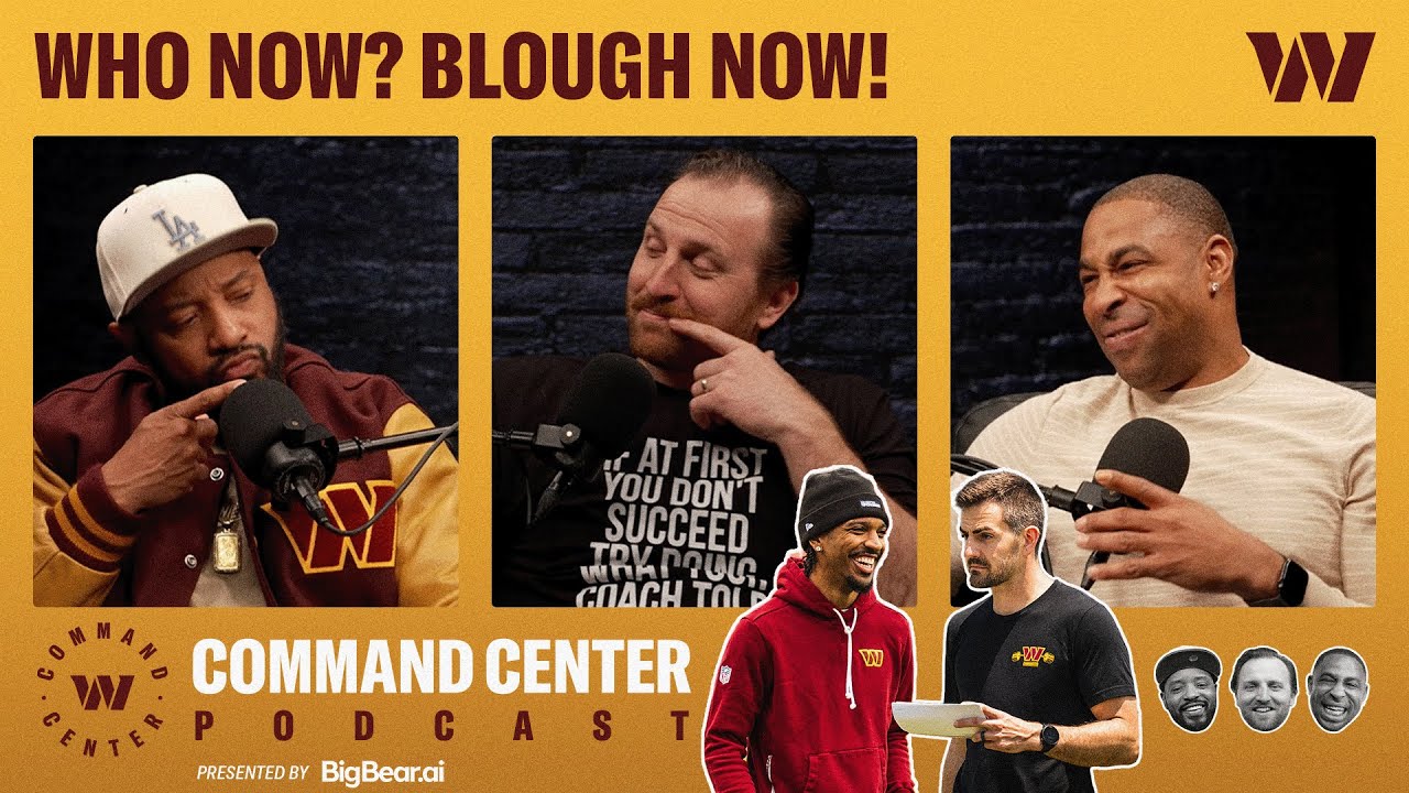 ka-BLOUGH! David Blough in as the New OC in DC | Podcast | Washington Commanders | NFL