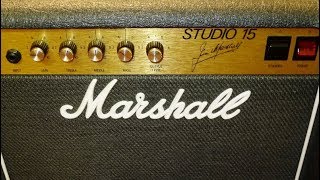Video thumbnail for Marshall Studio 15 (Model 4001) 1989. Service, Circuit, Sounds. by Nick Adams