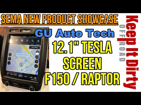 Tesla Screen for F150 & Raptor - GU AutoTech 12.1 screen & infrared camera