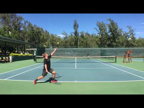Hobbes Wilstead's College Tennis Recruitment Video