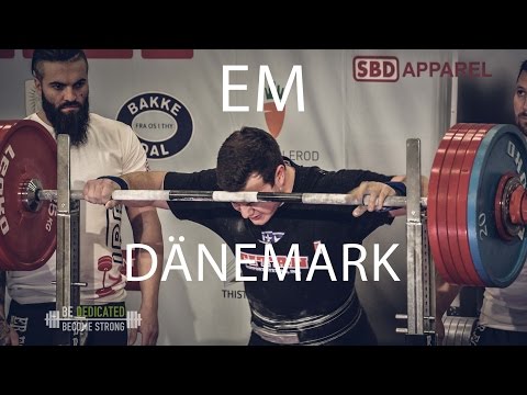 EC in Classic Powerlifting 2017 - Lucas 272,5 kg Gold Medal Squat!