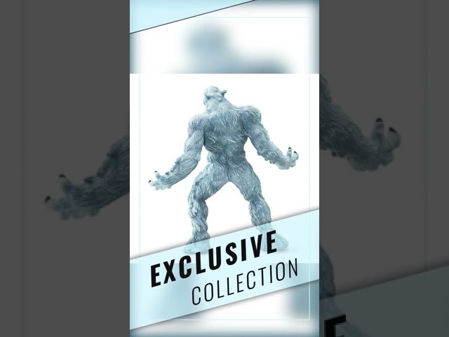 Vídeo relacionado con YORISMAL YETI - Juguete realista de criatura mítica, juguete sólido, réplica de muñeco de nieve del Himalaya, figura educativa para niños