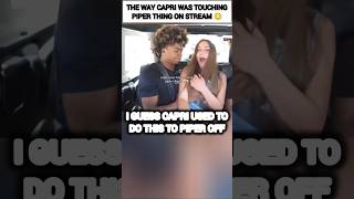 The WAY Capri was TOUCHING Piper Rockelle?😳 #piper #love #shorts #trending #shortvideo #funny #video