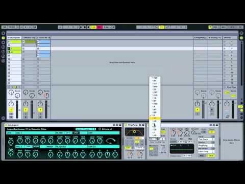 Ableton Tutorial--Adding Modulation with Max for Live's LFO