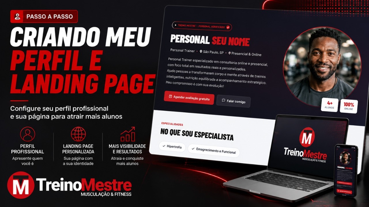 Criando meu perfil e Landing Page