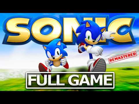 SONIC GENERATIONS REMASTERED Full Gameplay Walkthrough / No Commentary【Full Game】All Stages 4K 60FPS