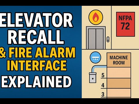 Elevator Recall & Fire Alarm Interface Explained 🔥🚒