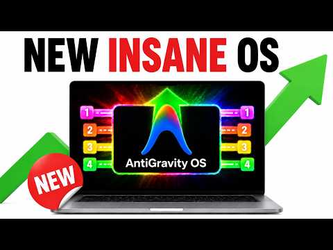 Video Thumbnail: Antigravity + Agent OS Is Absolutely INSANE!