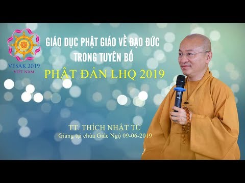 Giáo dục PG về đạo đức trong tuyên bố Phật đản LHQ 2019