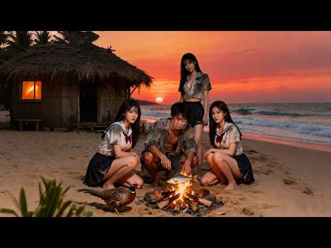 窮小子意外被囚禁荒島救下3個絕美校花，憑藉過人的荒野生存技能俘獲所有美女的芳心，從此開啟逆襲人生！ #我和3間絕美校花#和3个校花的荒野求生