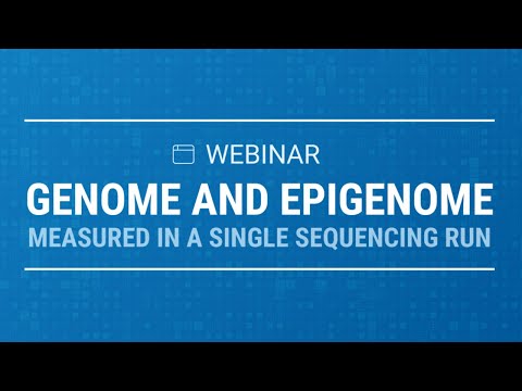 Genome and epigenome measured in a single sequencing run