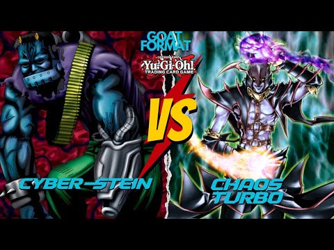 Yu-Gi-Oh! Goat Format Feature Match Cyber-Stein vs Chaos Turbo