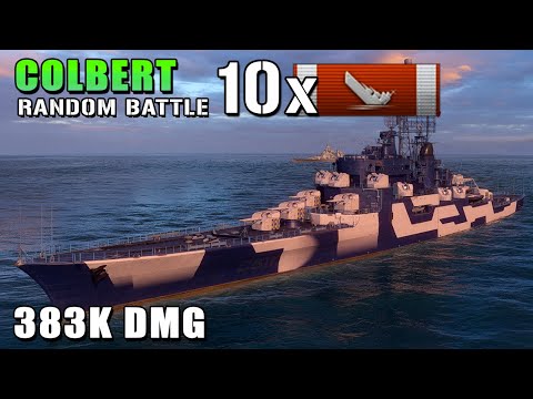Colbert: The Ultimate Serial Killer in World of Warships - 10 Kills