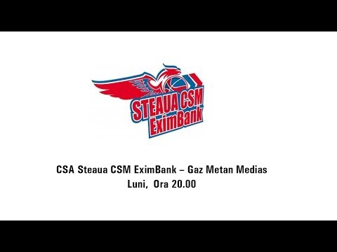 Steaua CSM EximBank -- Gaz Metan Medias