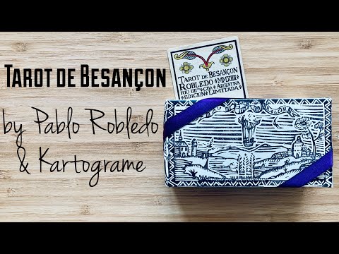 Tarot de Besançon by Pablo Robledo & Kartograme ~ Unboxing & Walkthrough