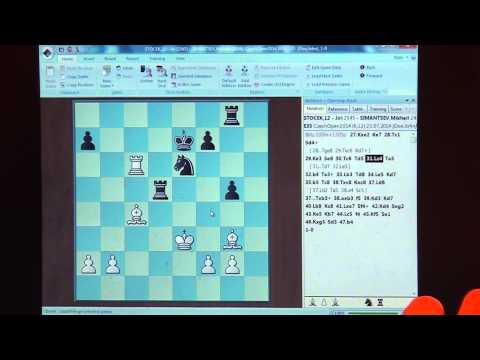A 6.12.  GM  Jiří ŠTOČEK   - GM Mikhail  SIMANTSEV 1 - 0
