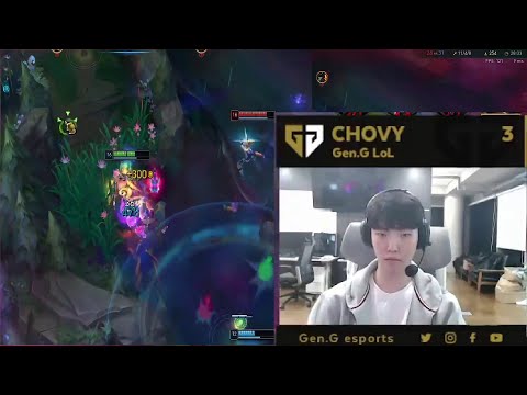 Gen.G chovy insane play and take a penta kill in korean solo Q
