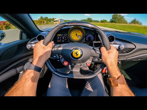 POV: Novitec Ferrari F8 Spider 300km/h without a roof