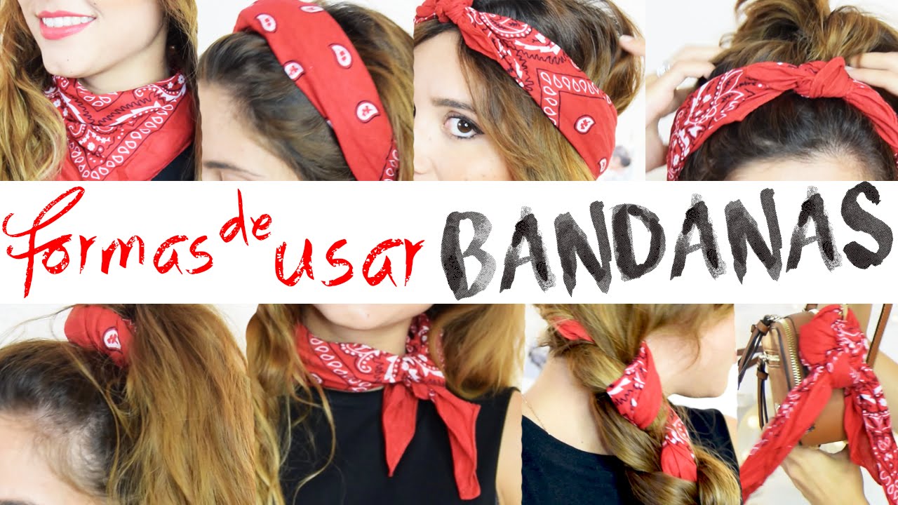 FORMAS DE USAR BANDANAS!! | JustCoco