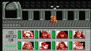 Advanced Dungeons & Dragons Heroes Of The Lance 1988 Intro and gameplay