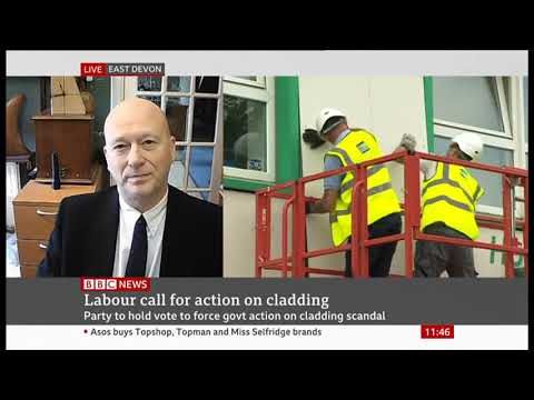 End Our Cladding Scandal - Nigel Glenn at ARMA - BBC News - 1/2/21
