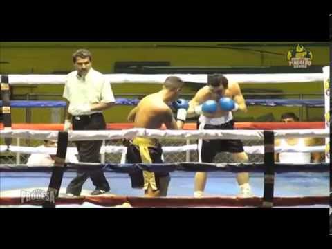 Pelea Eliecer Lanzas vs Alexander Obando - Pinolero Boxing