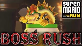 Super Mario Run - All Boss Levels & Ending (No Damage, Android)