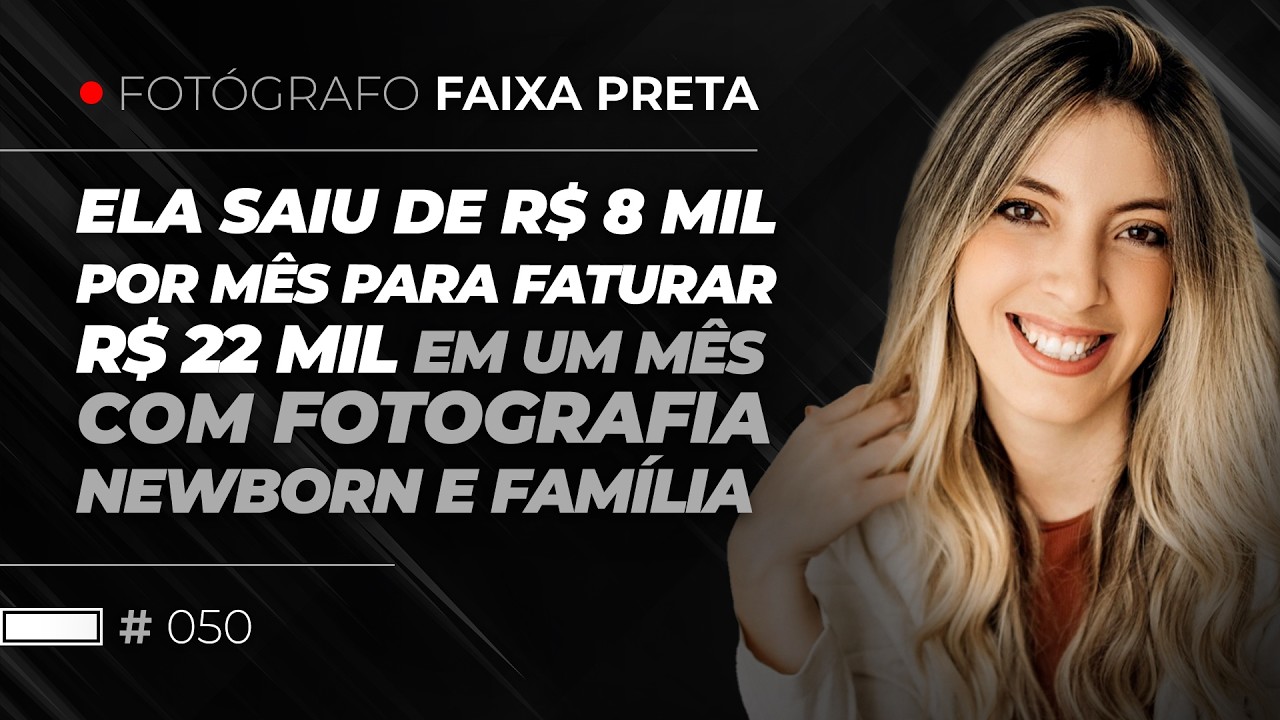 Como ela saiu de R$ 8 mil por mês para faturar R$ 22 mil em um único mês com fotografia newborn?