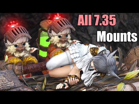 All 7.35 Mounts & How To Get Them | 4K UHD