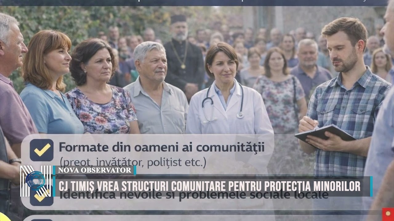 CJ Timiș vrea structuri comunitare pentru protecția minorilor