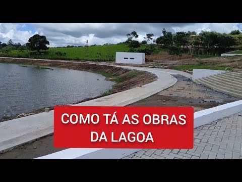Sexta feira santa e as obras da lagoa em Mar vermelho Alagoas  vejam.