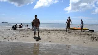preview picture of video 'Tug of War (Accenture VzNE Team Building) @ Kabayan Beach Resort Laiya, Batangas'