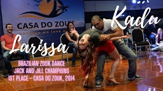 Brazilian Zouk Invitational Jack&Jill 1st Place - Kadu&Larissa