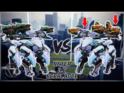 Decay VS Dragoon (Nerf) – Mk3 Comparison | War Robots