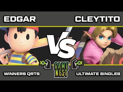 Game Nest Smash It Up: Edgar (Ness) vs Cleytito (Young Link) - Winners Qrts