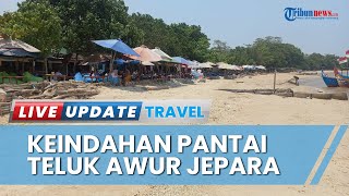 Indahnya Pantai Teluk Awur Jepara, Pengunjung Bisa Nikmati Berbagai Kuliner Sambil Melihat Sunset