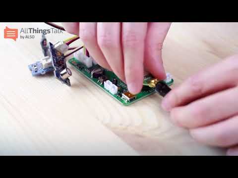 Unpacking and setting up the LoRaWAN Rapid Development Kit AllThingsTalk by ALSO