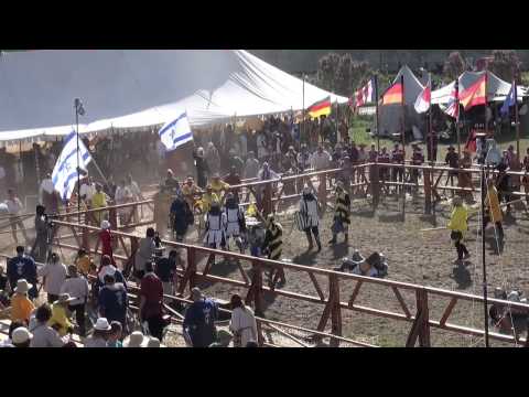 Battle of the Nations France 2013 10-05-13  #59 5 vs 5 59 fight Israel vs Baltic States  / Yurijful