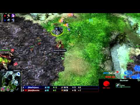 ZvT Nerchio vs Soul - Yonsu- Starcraft 2 HD polski komentarz Heart of the Swarm