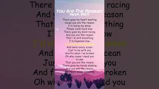 Download lagu Calum Scott - You Are The Reason (Lyrics) #shorts mp3
