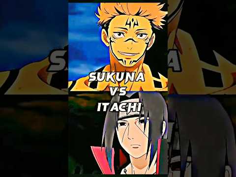 Sukuna vs Itachi who will win 🤔. #anime #animefight #animehindi #animetalk #sukuna #itachi #naruto