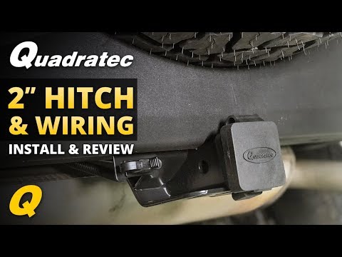 Jeep Wrangler Hitch & Trailer Wiring Harness Install & Review for 2007-2018 JK